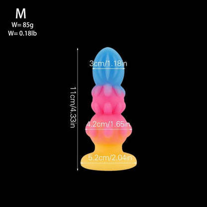Luminous Buttocks Colorful Fun, Cute And Passionate Party Equipment, High Elasticity Layered Design+Y21
