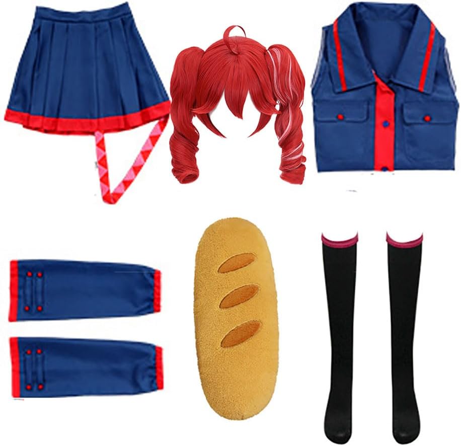 Anime Costume Dress Outfit Suit Top&Skirt Uniform Costumes