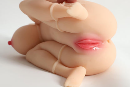 Sex Dolls Male Masturbation - Pocket Kitty Silicone Anime Dolls with Realistic Vagina Anal Big Breasts, Realistic Female Hands Free Male Masturbation, Adult Sex Toys, Pleasure for Men