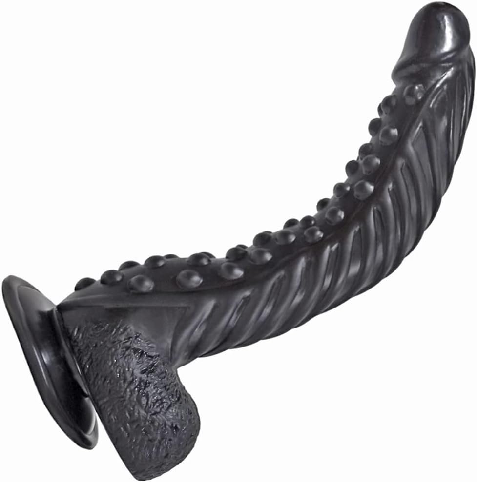Realistic Dildo 10.6 Inch with Suction Cup Sex Toys Black