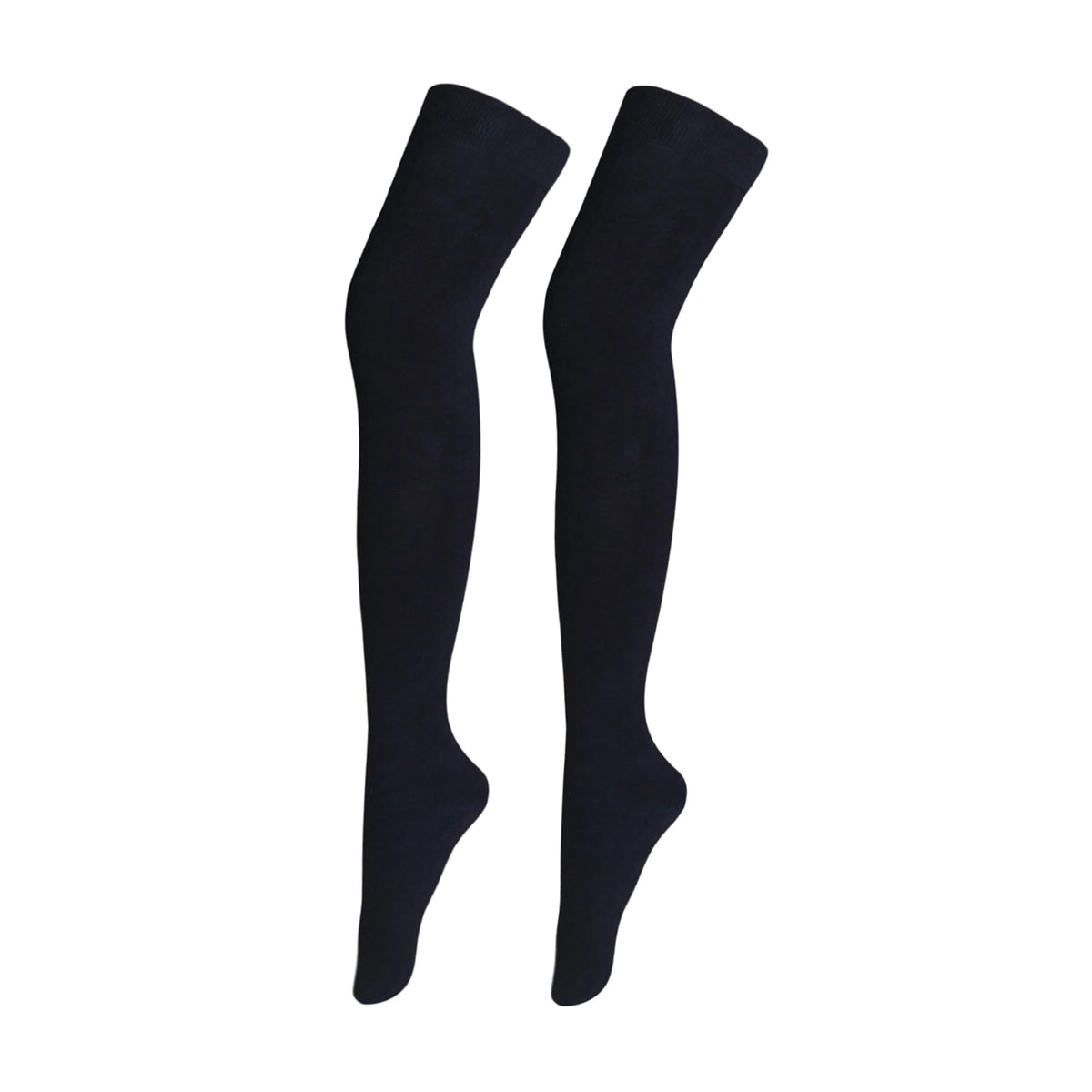Bestjybt Thigh High Socks Cotton Warm Long Over Knee High Stockings | Knee High Socks, Stay in Place Well, Comfortable, Soft, Thick, Suitable For Winter/Snowy Weather, Smooth Look, Well Made