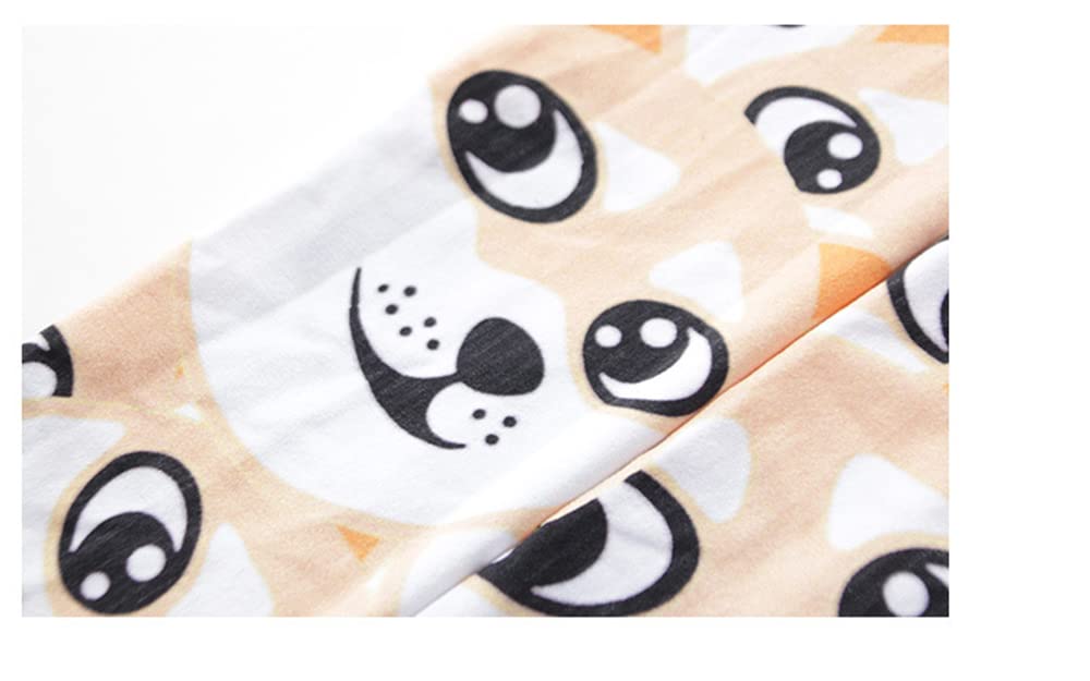 SINROYEE Sexy Cosplay Knee High Stockings Anime Cartoon Printing Thigh High Socks