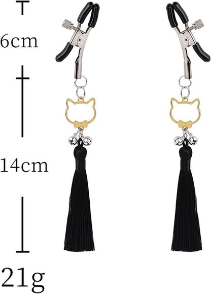 Animal Tail Butt Plug Furry Anal Plush Cat Ears Headband Cosplay Costume Kit Bell Choker Necklace Adjustable Nipple Clamp Sexual Anus Role Play