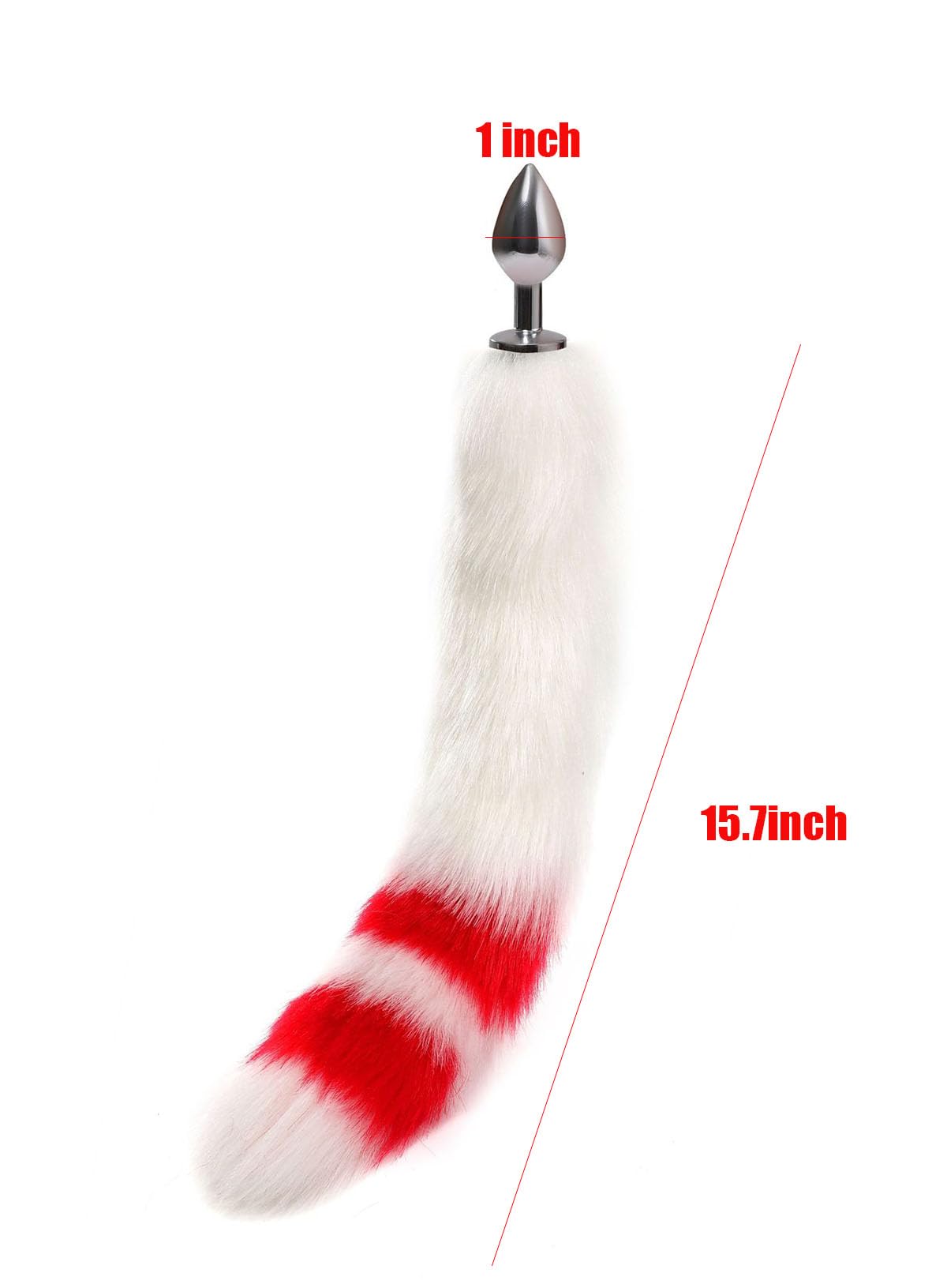 Faux Fur Fox Costume Animal Pink Short Tail Set Butt Plugs Necklace Choker Sex Dice Nipple Clamp Body Jewelry Furry Ear Headband