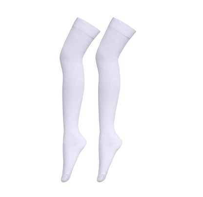 Bestjybt Thigh High Socks Cotton Warm Long Over Knee High Stockings | Knee High Socks, Stay in Place Well, Comfortable, Soft, Thick, Suitable For Winter/Snowy Weather, Smooth Look, Well Made