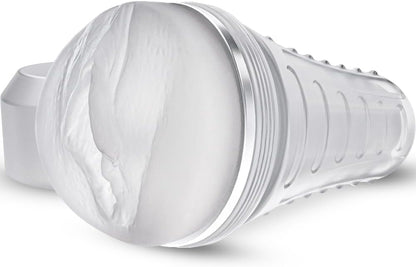 Male Masturbator Realistic Pocket Pussy Vagina Textured with 7.5in Depth Soft and Fleshy Texture,Penis Training Masturbators Sex Machine Toy for Men (Transparent)