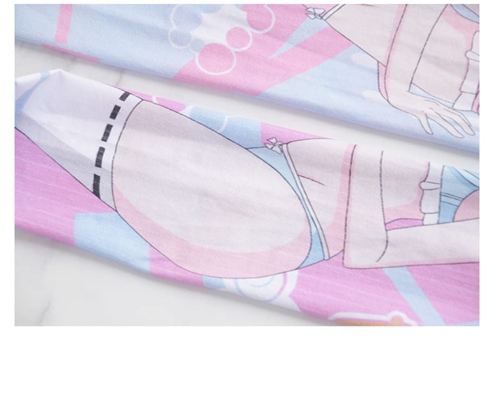 SINROYEE Sexy Cosplay Knee High Stockings Anime Cartoon Printing Thigh High Socks