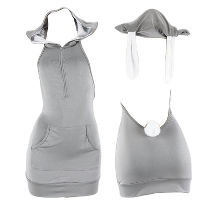 Sexy cosplay tight fitting anime cute jumpsuit anime Japanese cute lingerie with hat anchor performance suit