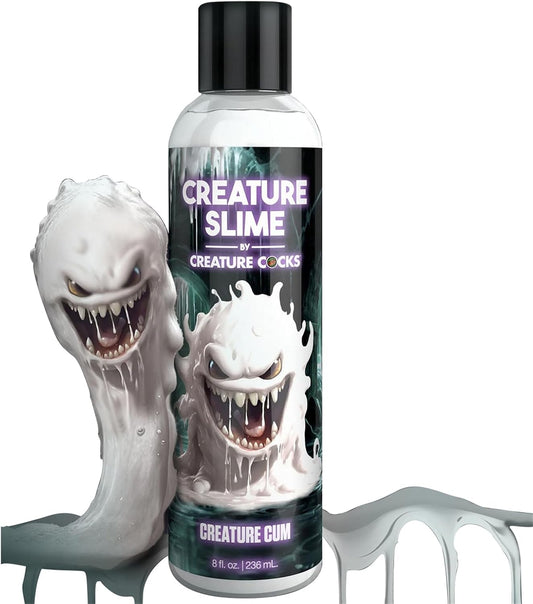 Fantasy White Thick Lube - Fake Horse Gooey Cum for Squirting Dildo, Sex Toy for Woman Men Roleplay Jizz Lubes, Couple Sex Toys Monster Dildos Cums Unique Jizz Lubricant - American Made