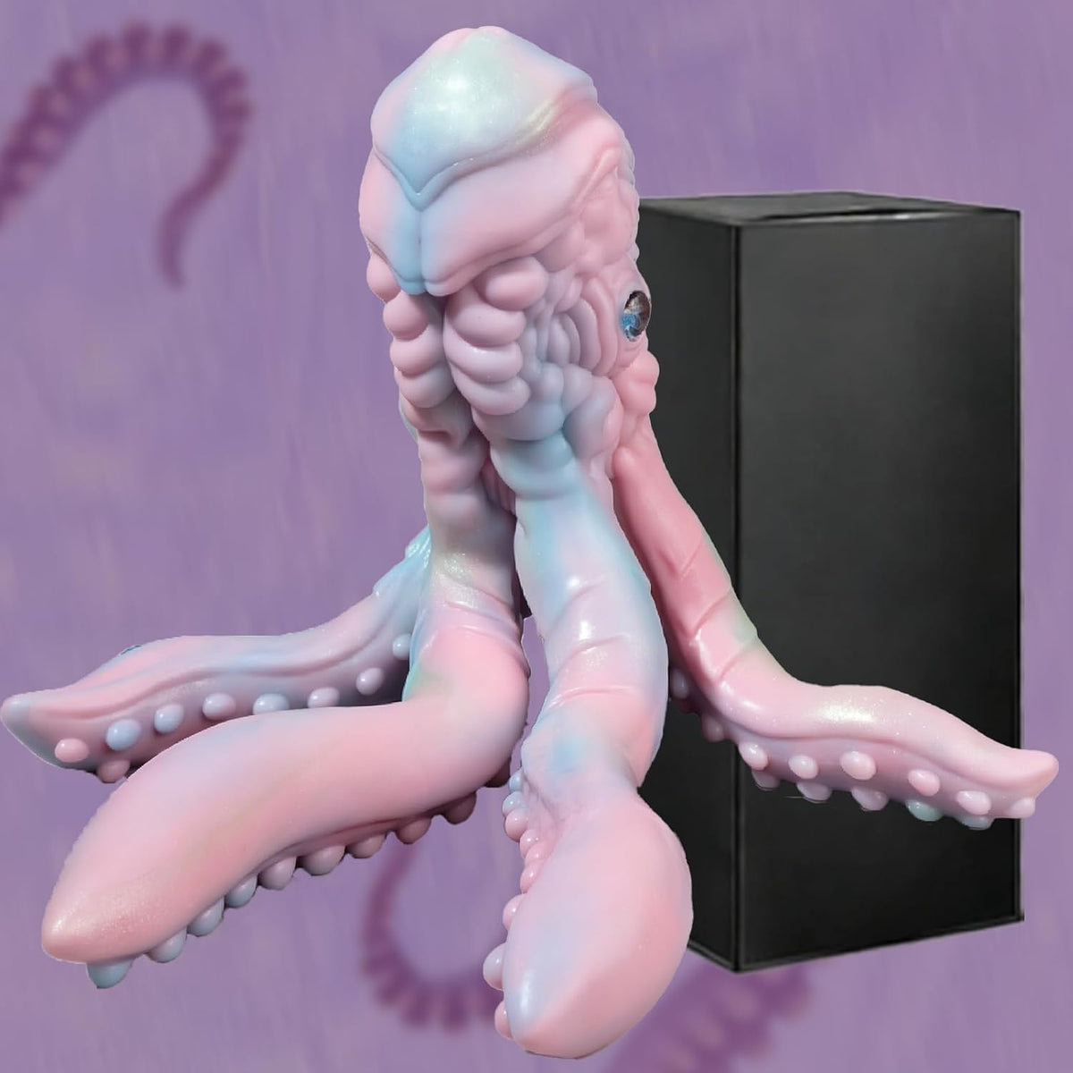 Fantasy Masturbator Male Masturbator with 4 Soft Tentacles Fantasy Sex Toys | Fantasy Male Masturbator Enclosed Single-Channel,Fantasy Stroker with 4 Silicone Tentacles Anal Plug and Monster Dildo