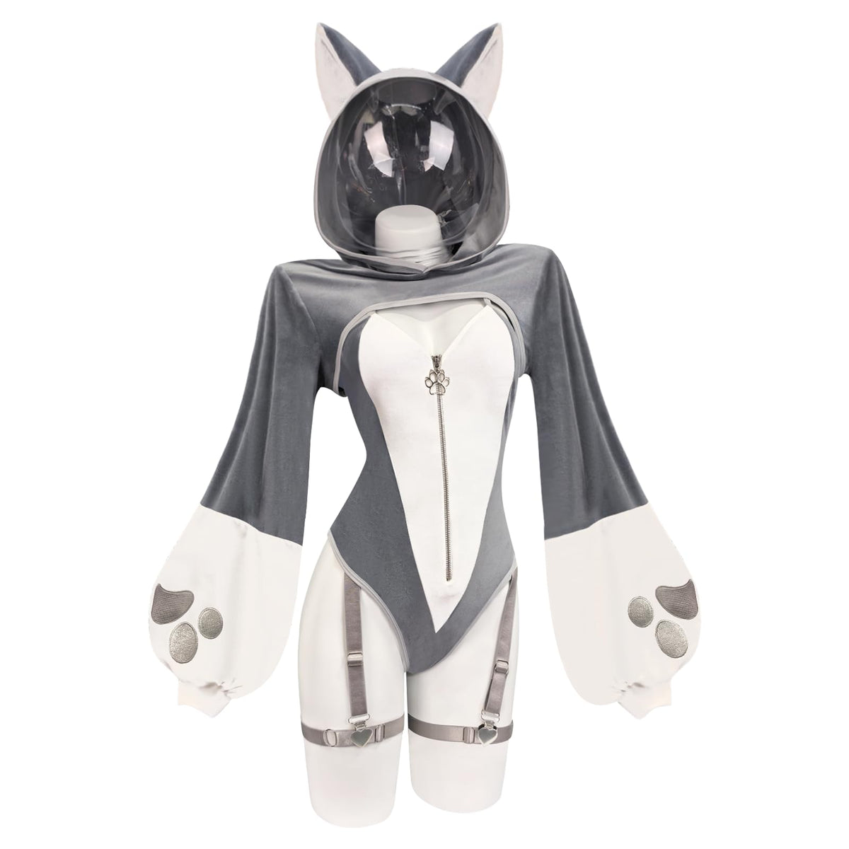 Fox Cosplay Lingerie Anime Bodysuit | Anime Cosplay，Kawaii Cosplay，Exotic Costumes，Fox Costume，Sexy Costume，Women's Bodysuit，Festival Outfit，Fox Cosplay