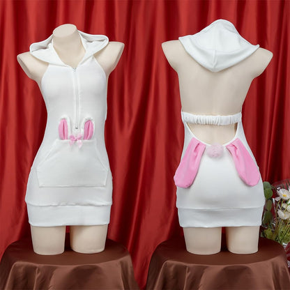 Sexy cosplay tight fitting anime cute jumpsuit anime Japanese cute lingerie with hat anchor performance suit