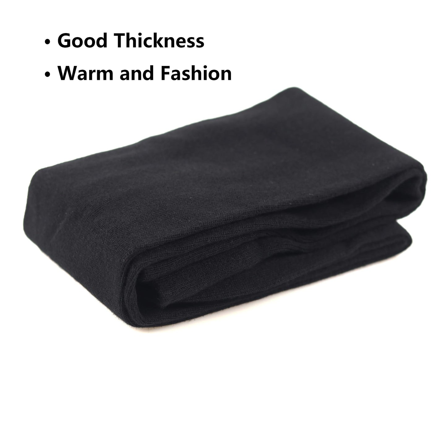 Bestjybt Thigh High Socks Cotton Warm Long Over Knee High Stockings | Knee High Socks, Stay in Place Well, Comfortable, Soft, Thick, Suitable For Winter/Snowy Weather, Smooth Look, Well Made