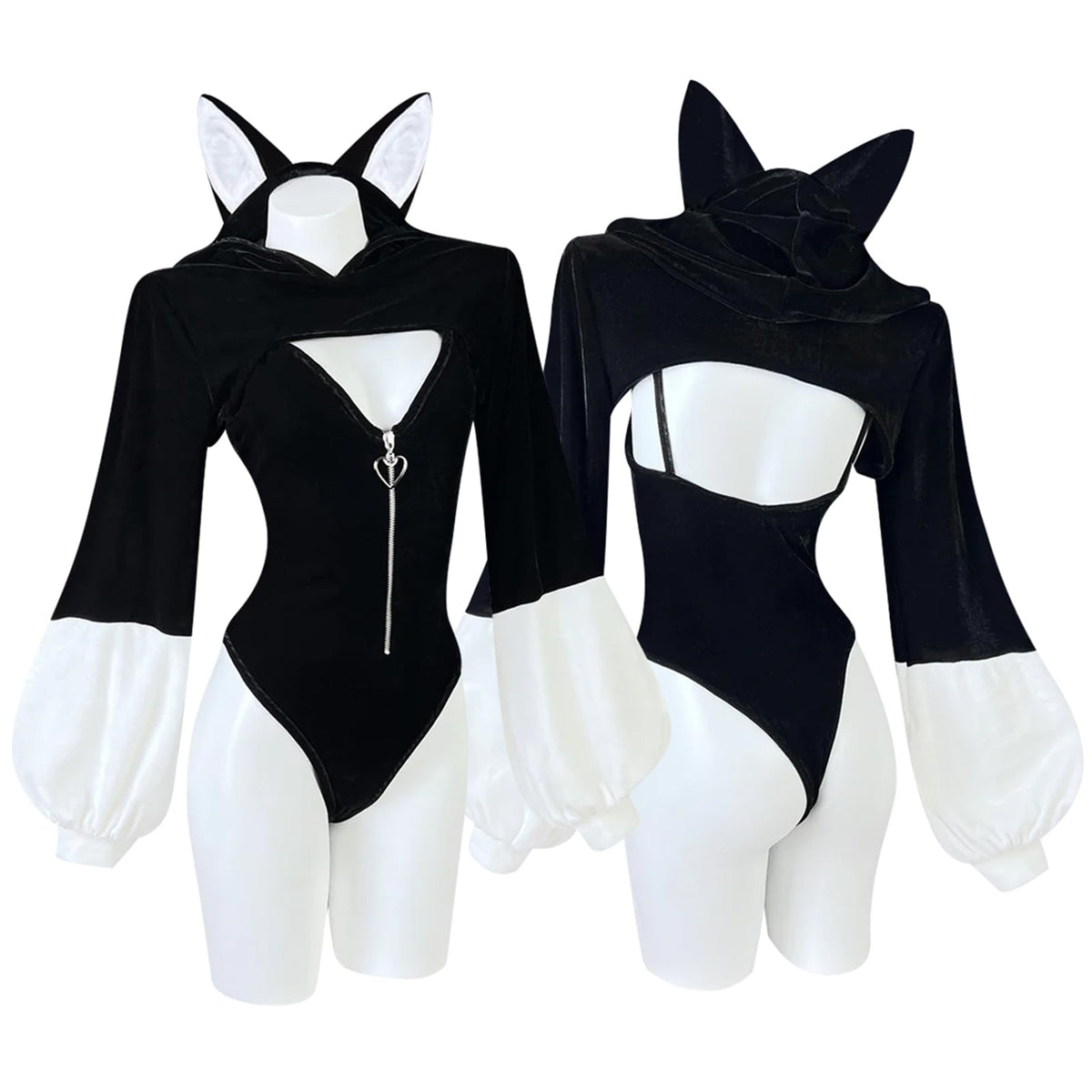 Fox Cosplay Lingerie Anime Bodysuit | Anime Cosplay，Kawaii Cosplay，Exotic Costumes，Fox Costume，Sexy Costume，Women's Bodysuit，Festival Outfit，Fox Cosplay