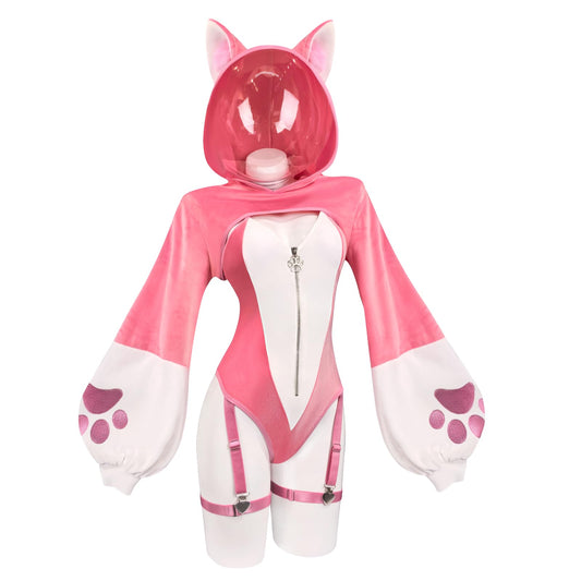 Fox Cosplay Lingerie Anime Bodysuit | Anime Cosplay，Kawaii Cosplay，Exotic Costumes，Fox Costume，Sexy Costume，Women's Bodysuit，Festival Outfit，Fox Cosplay