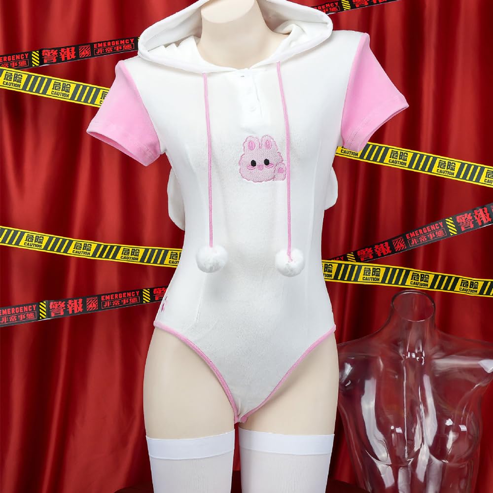Sexy cosplay tight fitting anime cute jumpsuit anime Japanese cute lingerie with hat anchor performance suit