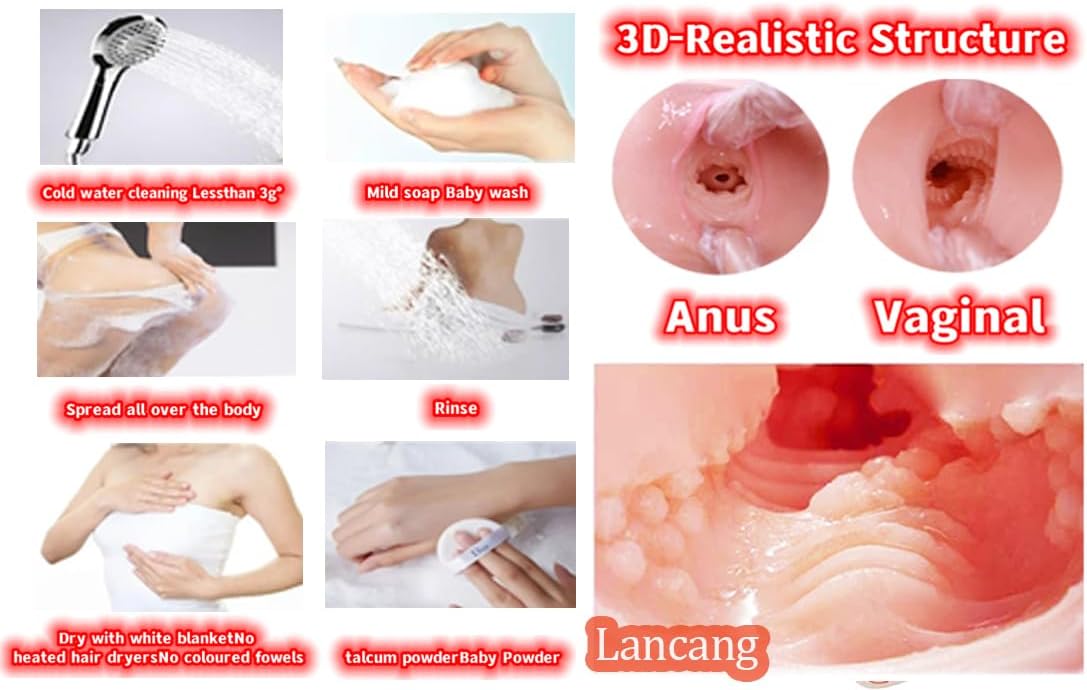 TPE Silicone Full-Size Male Sex Doll, Jelly-Like Large Breasts, Full-Body Realistic Sex Doll, 32LB TPE Adult Sex Toy, Life-Size Female Torso Sex Doll, Male Sex Doll
