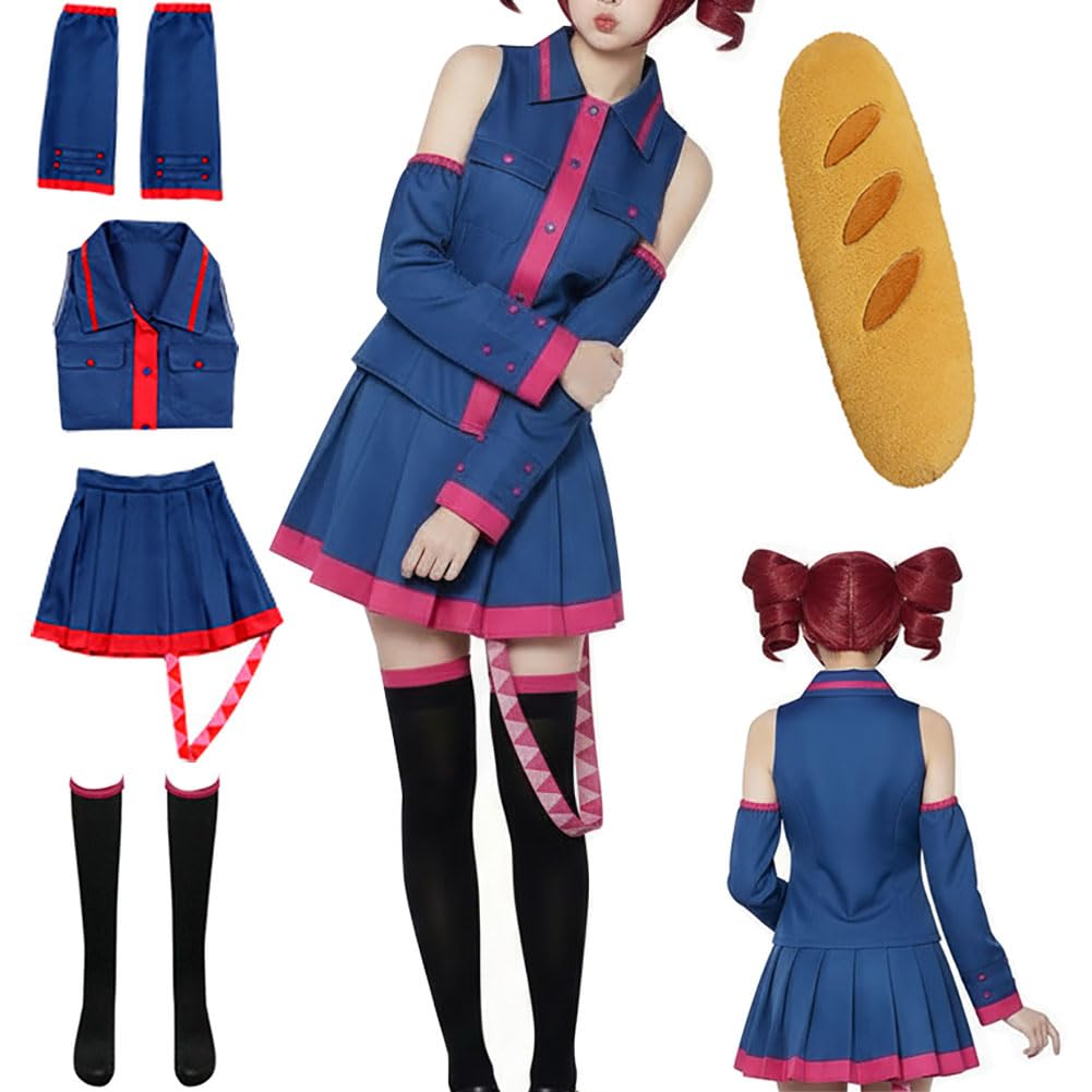 Anime Costume Dress Outfit Suit Top&Skirt Uniform Costumes