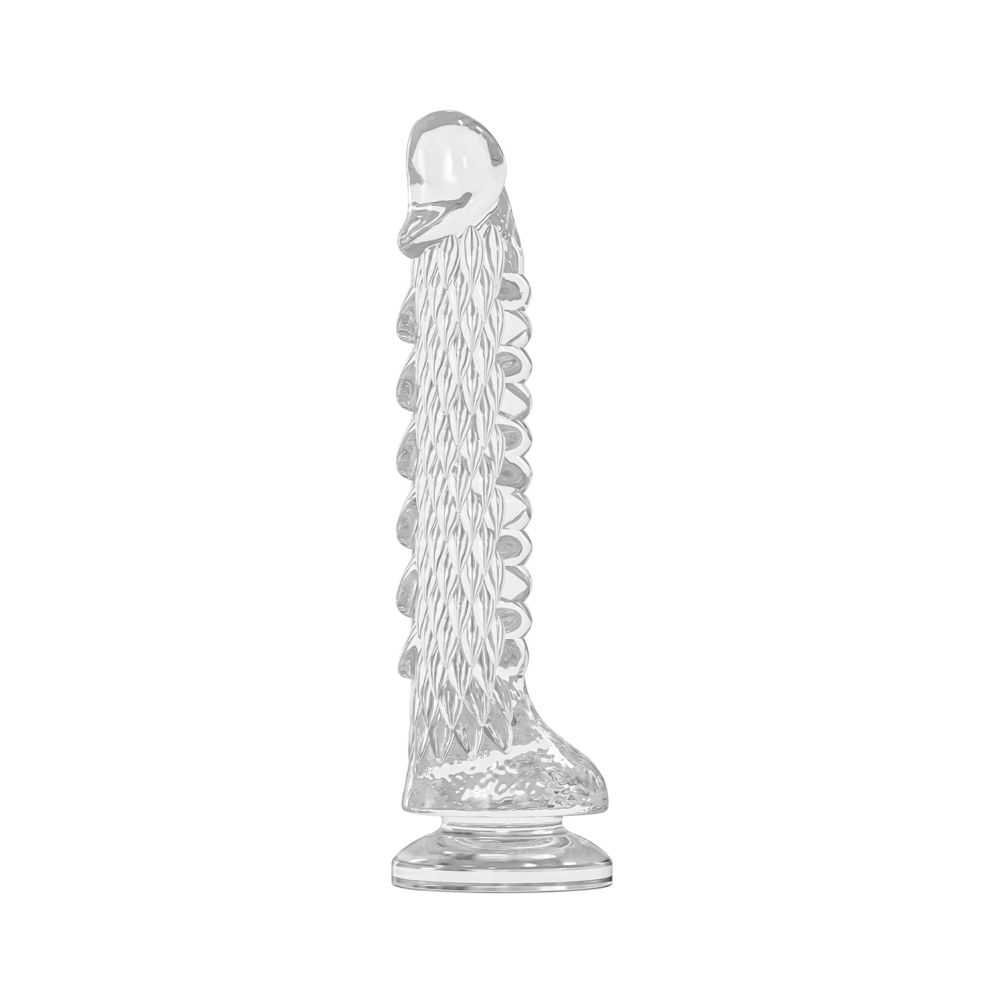 7.4 inch Dragon Dildo with Strong Suction Cup for Hands-Free Play,Realistic Monster Dildo Anal Plug Prostate Massager Adult Sex Toys for Vaginal G-Spot and Anal Prostate Purple