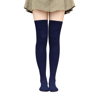 Bestjybt Thigh High Socks Cotton Warm Long Over Knee High Stockings | Knee High Socks, Stay in Place Well, Comfortable, Soft, Thick, Suitable For Winter/Snowy Weather, Smooth Look, Well Made