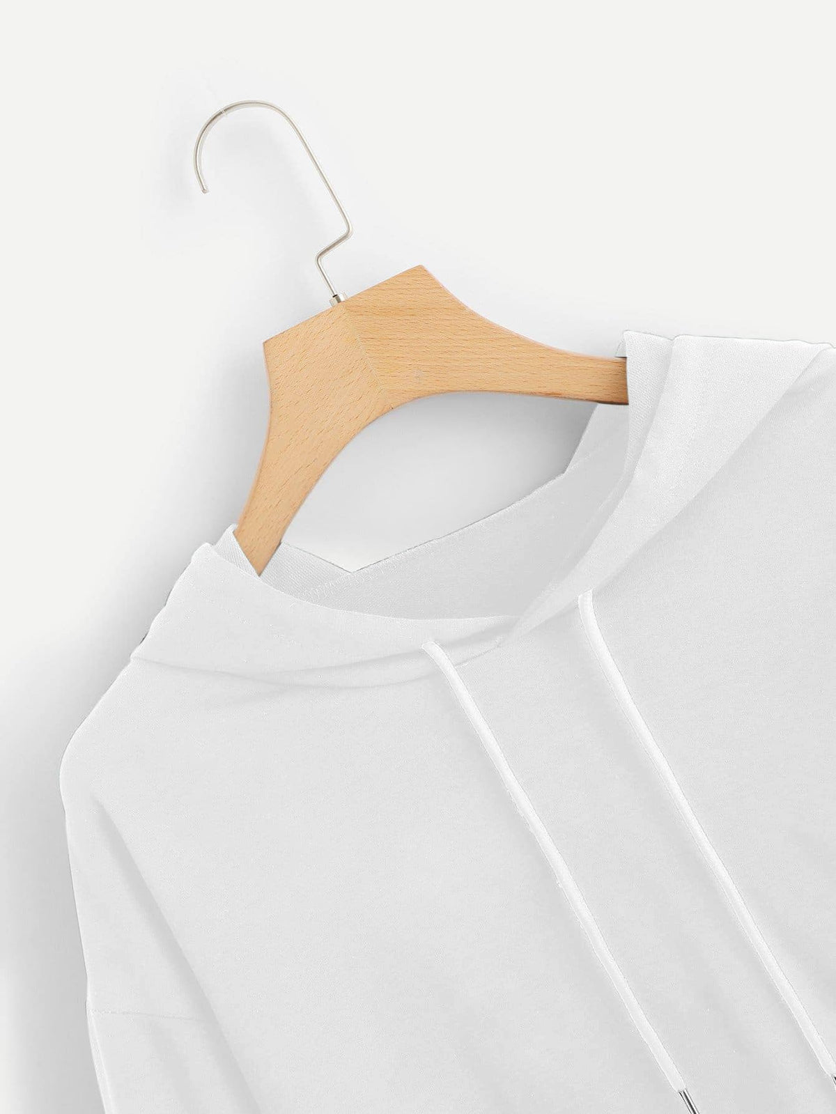SweatyRocks Femboy Clothes Color Block Long Sleeve Crop Top Hoodie | Femboy Crop Top, Fall Outfits, Striped Sleeve Cropped Hoodies, Pullover Crop Sweatshirt with Hood