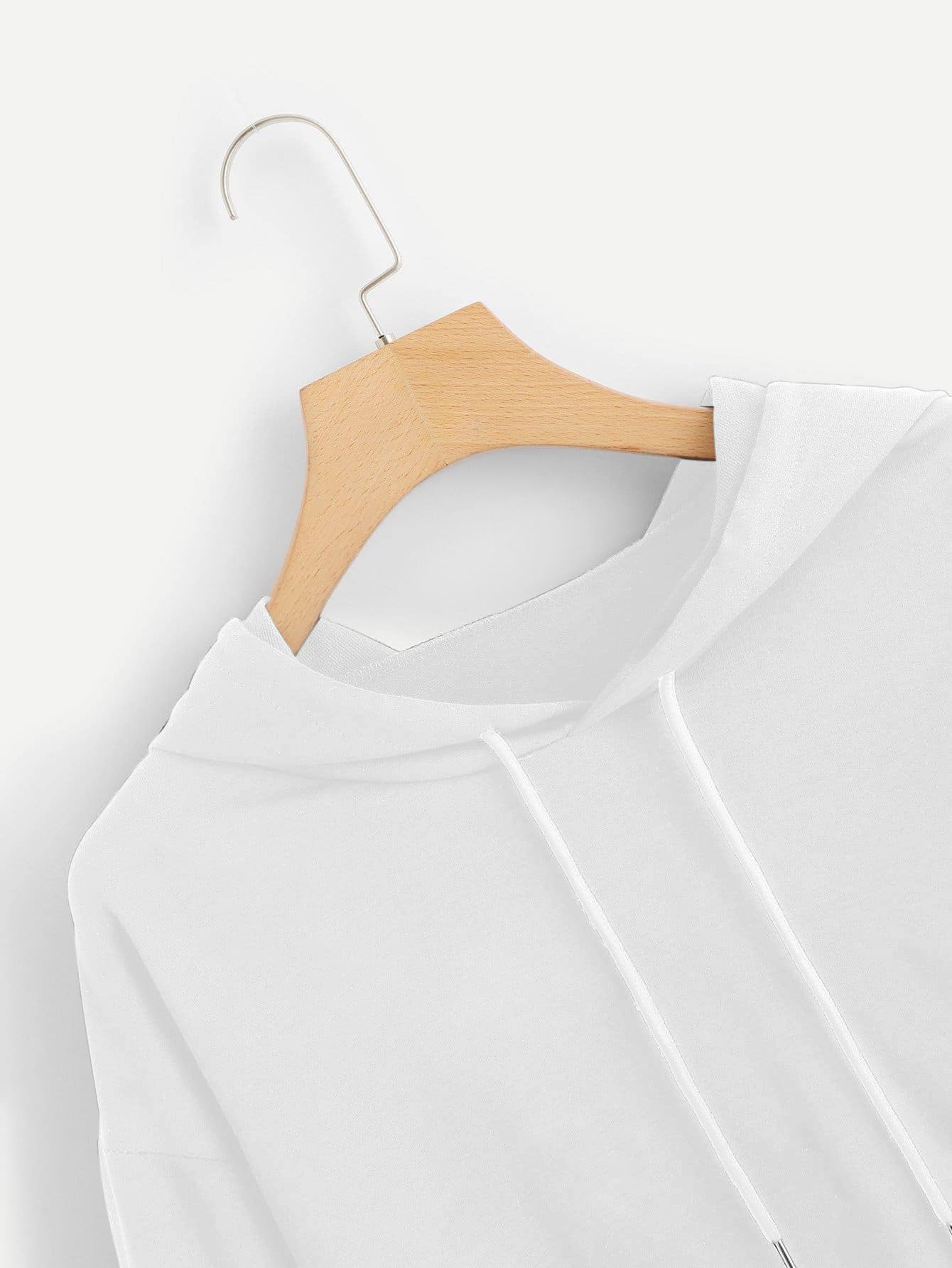 SweatyRocks Femboy Clothes Color Block Long Sleeve Crop Top Hoodie | Femboy Crop Top, Fall Outfits, Striped Sleeve Cropped Hoodies, Pullover Crop Sweatshirt with Hood