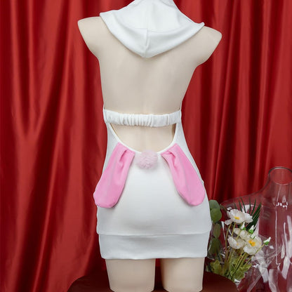 Sexy cosplay tight fitting anime cute jumpsuit anime Japanese cute lingerie with hat anchor performance suit