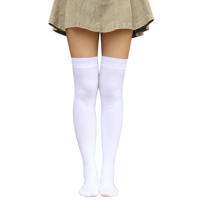 Bestjybt Thigh High Socks Cotton Warm Long Over Knee High Stockings | Knee High Socks, Stay in Place Well, Comfortable, Soft, Thick, Suitable For Winter/Snowy Weather, Smooth Look, Well Made