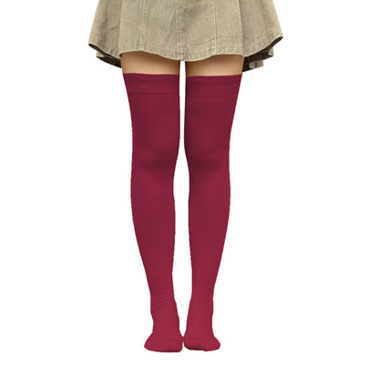 Bestjybt Thigh High Socks Cotton Warm Long Over Knee High Stockings | Knee High Socks, Stay in Place Well, Comfortable, Soft, Thick, Suitable For Winter/Snowy Weather, Smooth Look, Well Made