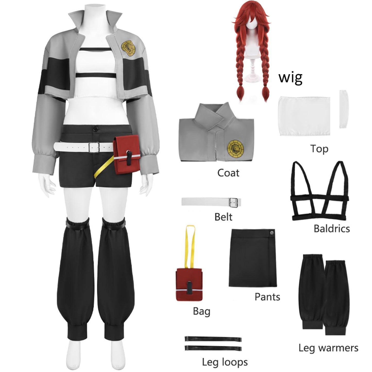 Riyo Cosplay Costume Outfit Jacket Gachiakuta Cosplay Women Suit Set Full for Halloween