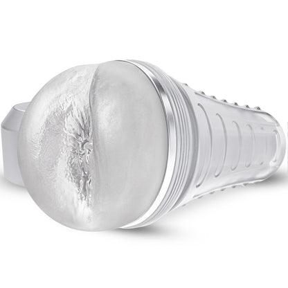 Male Masturbator Realistic Pocket Pussy Vagina Textured with 7.5in Depth Soft and Fleshy Texture,Penis Training Masturbators Sex Machine Toy for Men (Transparent)
