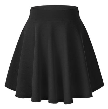 Urban CoCo Basic Versatile Stretchy Flared Casual Mini Skater Skirt