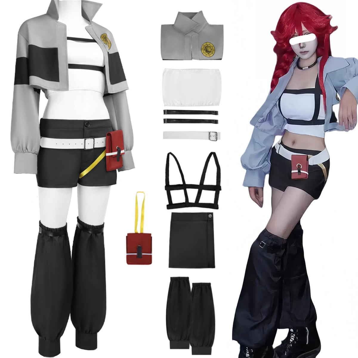Riyo Cosplay Costume Outfit Jacket Gachiakuta Cosplay Women Suit Set Full for Halloween