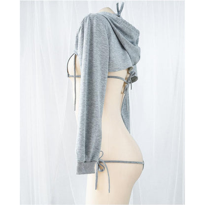 Sexy cosplay tight fitting anime cute jumpsuit anime Japanese cute lingerie with hat anchor performance suit