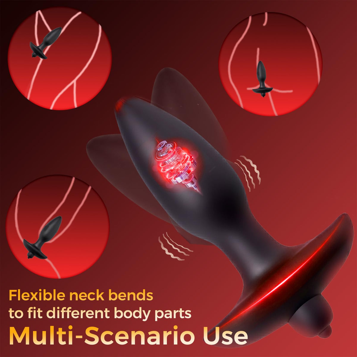 New Portable Couple Plug Anales Kit Newly Relaxing Anales Plugs Butt Relaxing Training Set Butt Adult Toy Exercise Tool for Men Women Sunglasses 2P5K7 (pink12)
