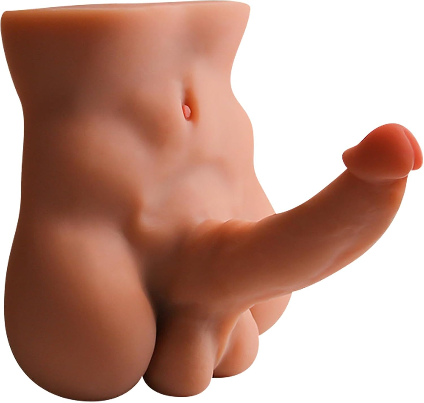 Male Sex Doll with Flexible Dildo, 5.07LB Realistic Sex Dolls with 5 Inch Huge Cock for Female Masturbation, Tight Anal for Gay Sex Toys, Adult Sex Toys Unisex Masturbator for Gay Couple Women