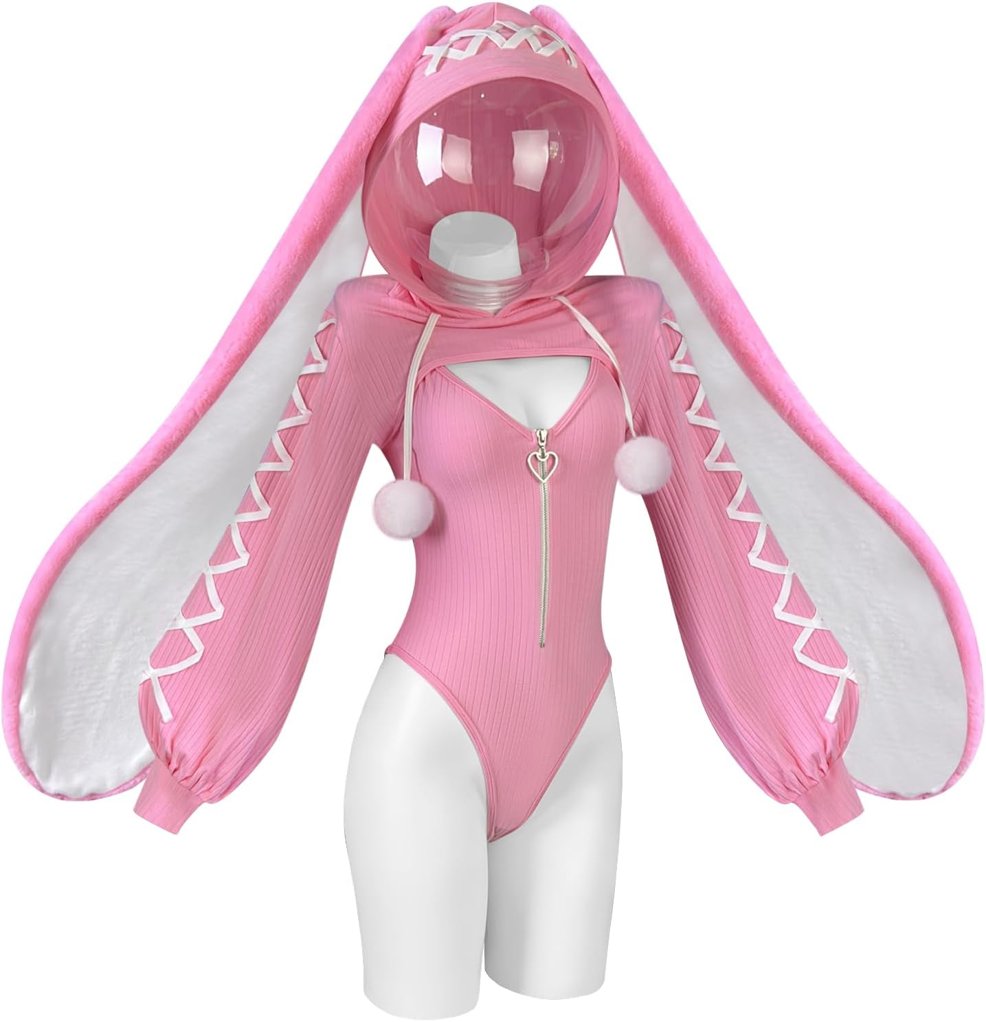 Bunny Bodysuit Maid Outfit Cosplay Set | Exotic Costumes，Bunny Costume，Animal Costume，Cosplay Lingerie Set，Kawaii Cosplay，Halloween Costume，Festival Outfit