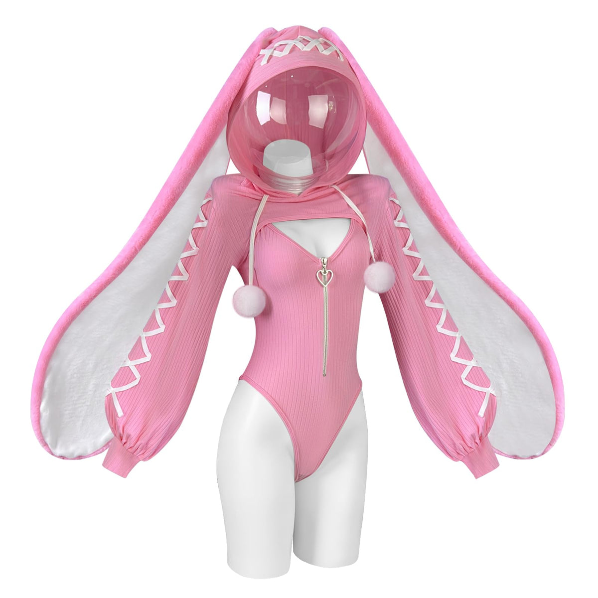 Bunny Bodysuit Maid Outfit Cosplay Set | Exotic Costumes，Bunny Costume，Animal Costume，Cosplay Lingerie Set，Kawaii Cosplay，Halloween Costume，Festival Outfit