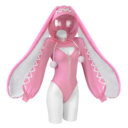 Bunny Bodysuit Maid Outfit Cosplay Set | Exotic Costumes，Bunny Costume，Animal Costume，Cosplay Lingerie Set，Kawaii Cosplay，Halloween Costume，Festival Outfit