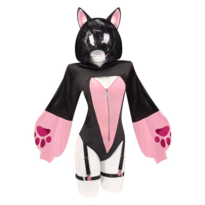 Fox Cosplay Lingerie Anime Bodysuit | Anime Cosplay，Kawaii Cosplay，Exotic Costumes，Fox Costume，Sexy Costume，Women's Bodysuit，Festival Outfit，Fox Cosplay