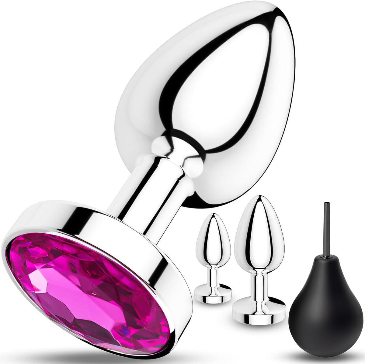 Anal Plug Vibrating Butt Plug, Adult Sex Toys 3PCS Silicone Anal Plugs, Anal Sex Toys with Remote Control 10 Vibrating Vibrator for Men, Anal Toys Adult Sex Toy & Games Prostate Massager