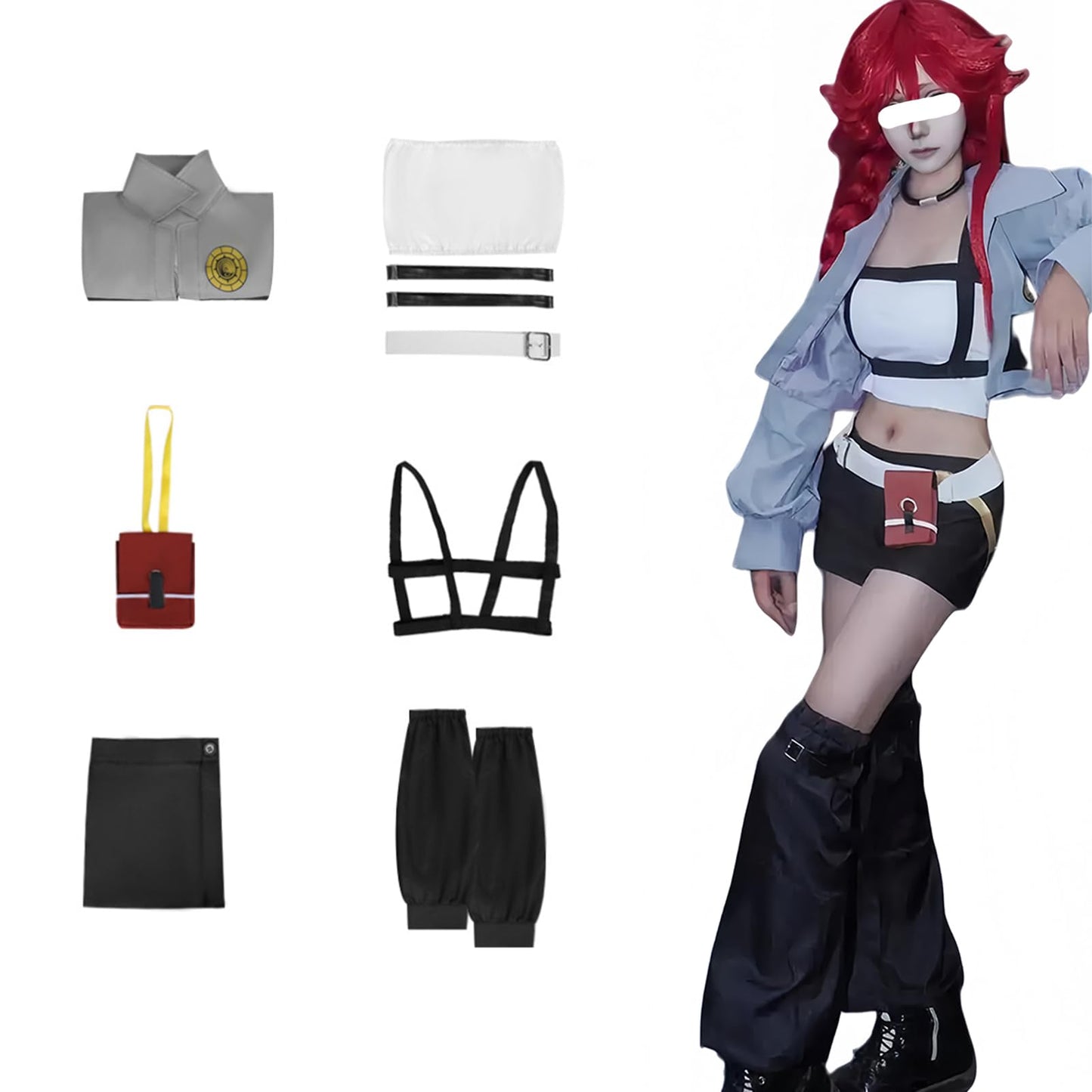 Riyo Cosplay Costume Outfit Jacket Gachiakuta Cosplay Women Suit Set Full for Halloween