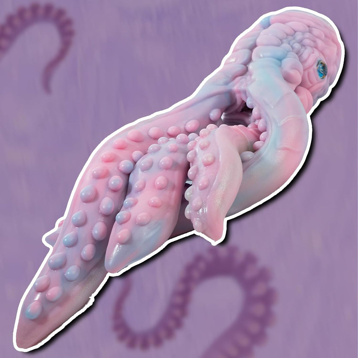 Fantasy Masturbator Male Masturbator with 4 Soft Tentacles Fantasy Sex Toys | Fantasy Male Masturbator Enclosed Single-Channel,Fantasy Stroker with 4 Silicone Tentacles Anal Plug and Monster Dildo