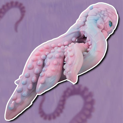 Fantasy Masturbator Male Masturbator with 4 Soft Tentacles Fantasy Sex Toys | Fantasy Male Masturbator Enclosed Single-Channel,Fantasy Stroker with 4 Silicone Tentacles Anal Plug and Monster Dildo