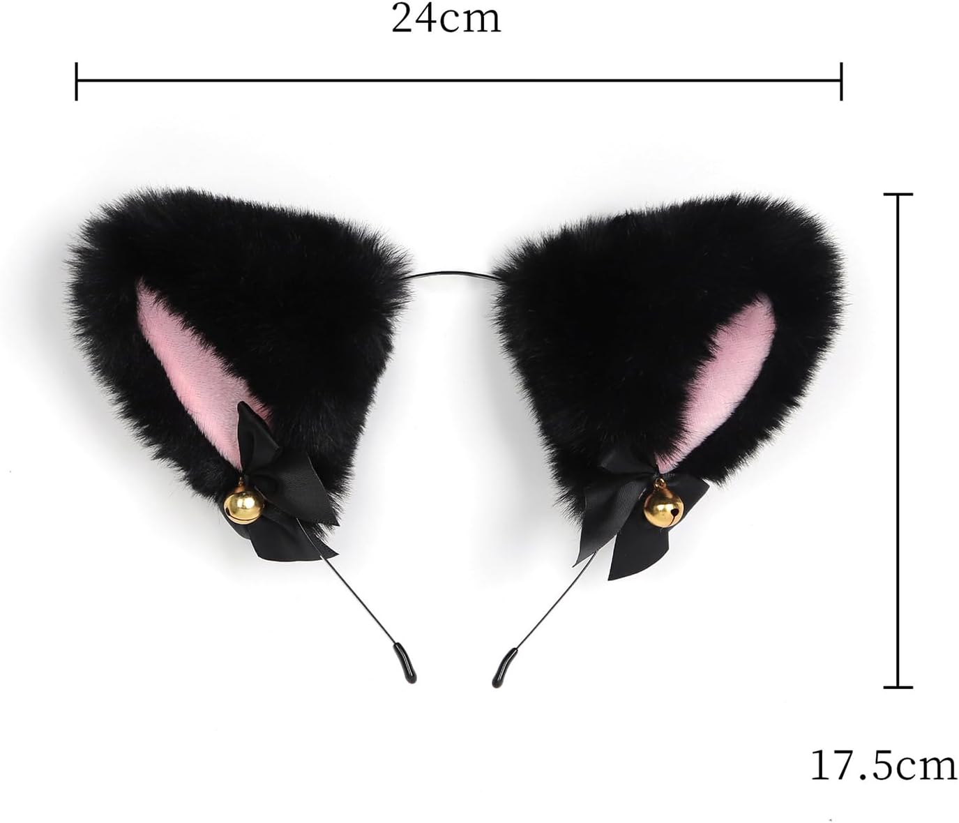 Animal Tail Butt Plug Furry Anal Plush Cat Ears Headband Cosplay Costume Kit Bell Choker Necklace Adjustable Nipple Clamp Sexual Anus Role Play
