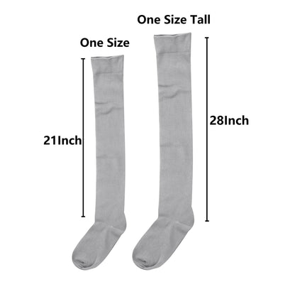 Bestjybt Thigh High Socks Cotton Warm Long Over Knee High Stockings | Knee High Socks, Stay in Place Well, Comfortable, Soft, Thick, Suitable For Winter/Snowy Weather, Smooth Look, Well Made