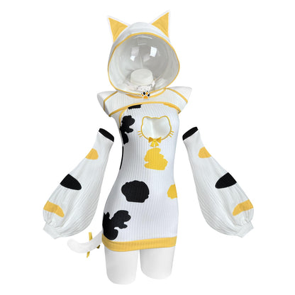 Cat Maid Outfit Sweater Cosplay Lingerie Set | Lingerie Set，Animal Cosplay Lingerie，Women's Exotic Costumes，Kitten Cosplay，Festival Outfit，Halloween Costume