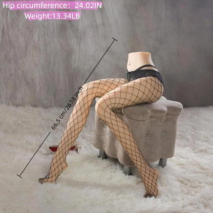 26.18in 13.34lb Sex Doll Waist Down with Full Size Legs Torso Love Doll Masturbation Lifelike Pussy Ass with Vaginal Anal Sex Toy for Men