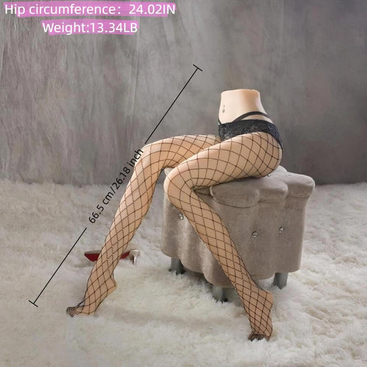 26.18in 13.34lb Sex Doll Waist Down with Full Size Legs Torso Love Doll Masturbation Lifelike Pussy Ass with Vaginal Anal Sex Toy for Men