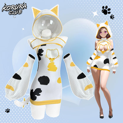 Cat Maid Outfit Sweater Cosplay Lingerie Set | Lingerie Set，Animal Cosplay Lingerie，Women's Exotic Costumes，Kitten Cosplay，Festival Outfit，Halloween Costume